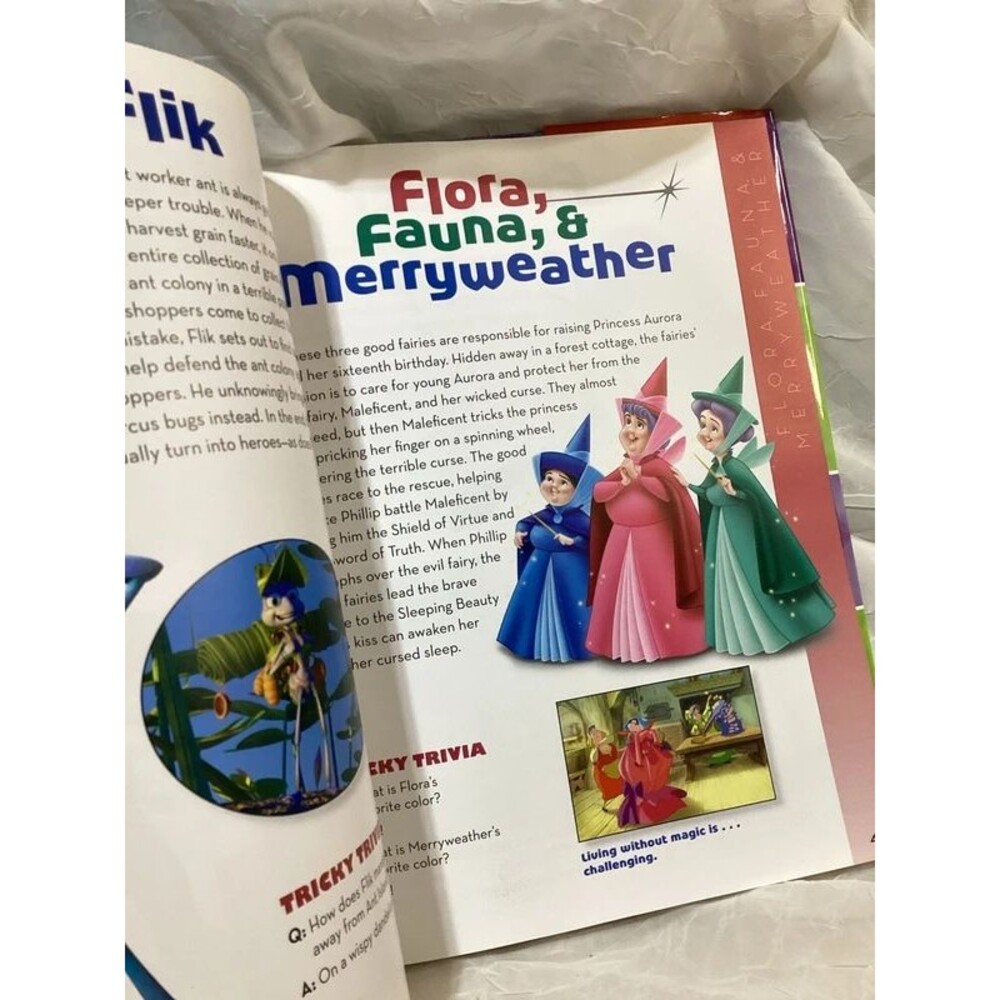Junior Encyclopedia of Animated Characters Disney Hardback Book - Picture 6 of 11